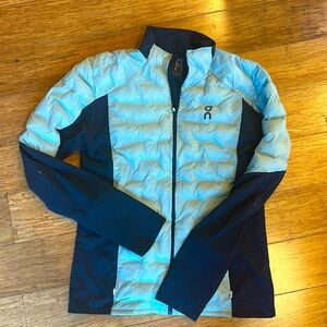 On Running men’s climate jacket sz L EUC